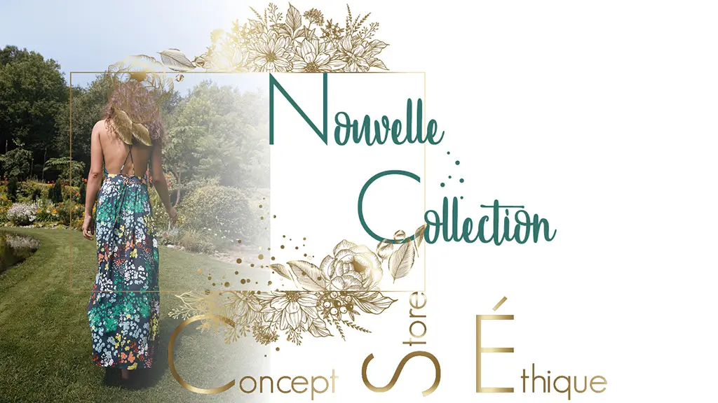 Bannière de communication présentant une nouvelle collection du concept store Les 3 L