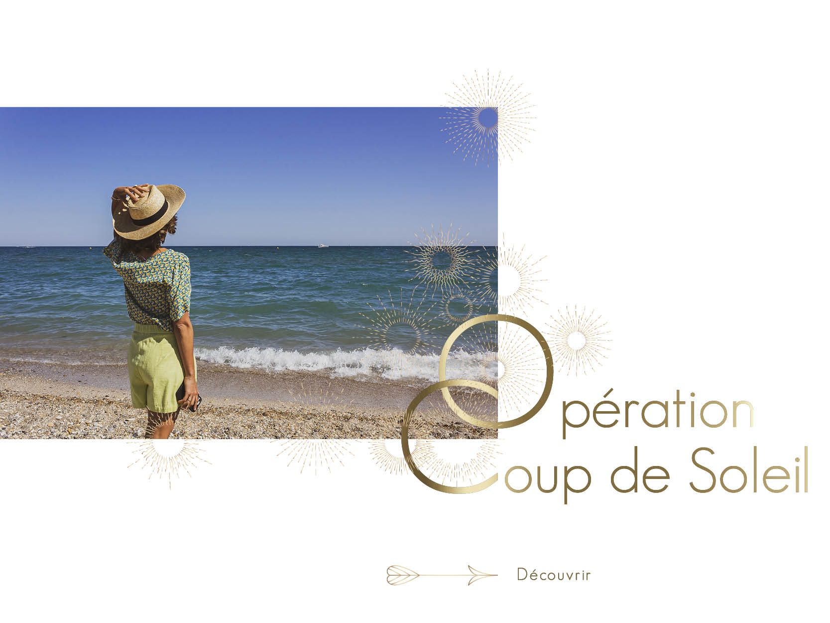 Bannière promotionnelle invitant à découvrir une sélection estivale des 3 L