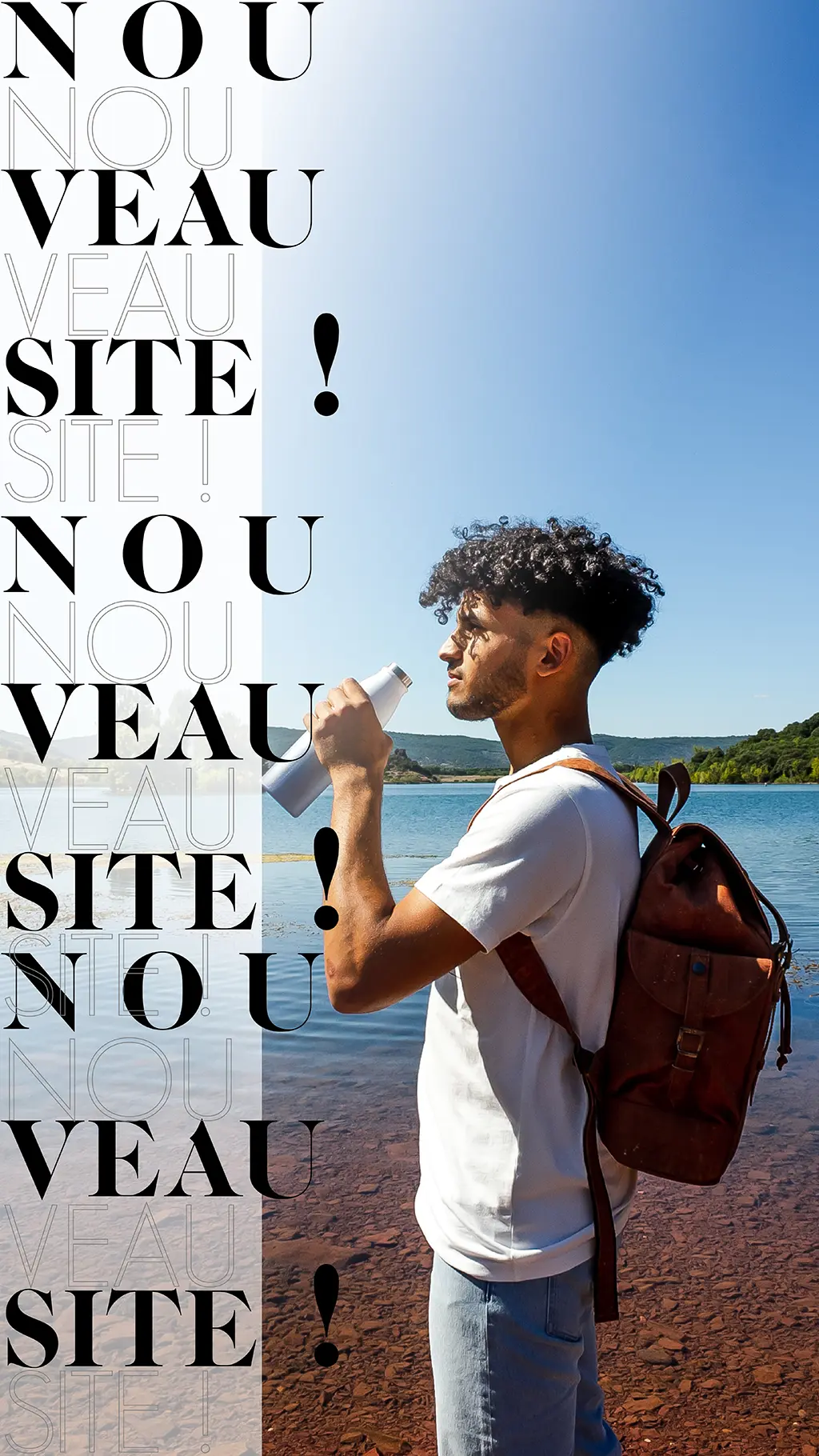 Visuel de story Instagram annonçant le nouveau site des 3 L