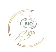 Illustration du label cosmétiques bio COSMOS utilisée pour le site Oléo-Sine