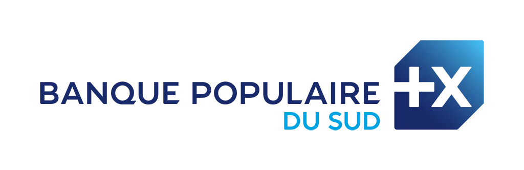 Logo officiel de la Banque Populaire du Sud, banque régionale en Occitanie
